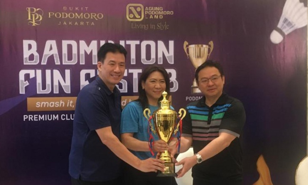 Bukit Podomoro Jakarta Gelar Badminton Fun Fest 2023, Undang Susi Susanti dan Alan Budikusuma                                                                                                                                                                  